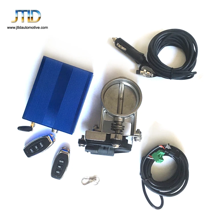 JTLD Newest Type Performance Exhaust System 76mm 3inch Exhaust Valvetronic Electric Valve with Remote Control