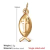 18mm Ichthys charm