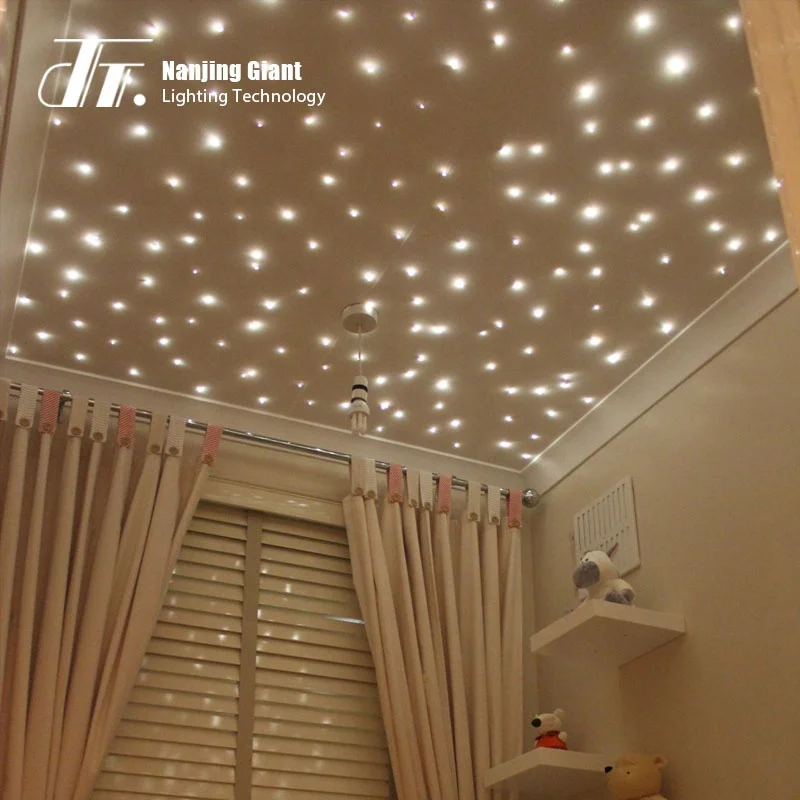 Room Ceiling Decor Night Sky with Star Designs Printed Stretch Design  Ceilings Film Starlit Screen - China LED Star Curtain Light, LED Curtain  Light