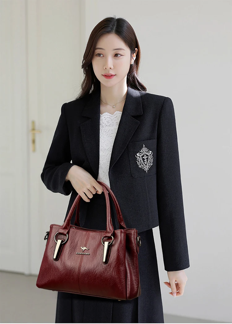Luxury Designer Women's Large Capacity Handbag