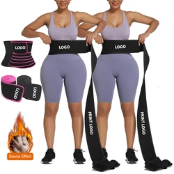 New Design Women Bandage Wrap Waist Shaper Stomach Wrap Waist Trimmer Blet Wrap Tummy Neoprene Sweat Belt