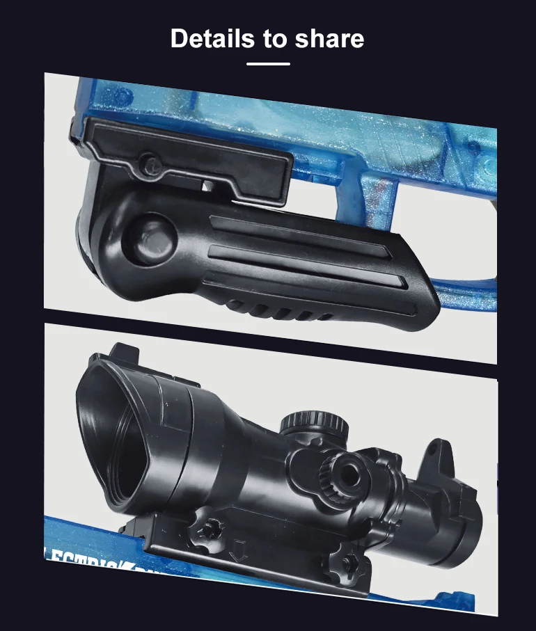 Chengji New Products Simulated Water Bullet Gun Shooting Toy M92