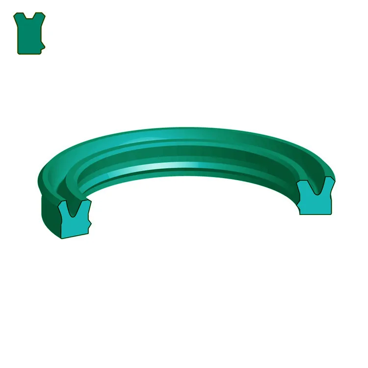 Lot De 5 Joints D’étanchéité Hydraulique Type UN/UHS – Polyuréthane Bleu/vert, Diamètre Intérieur 8 Mm (8x14x4)