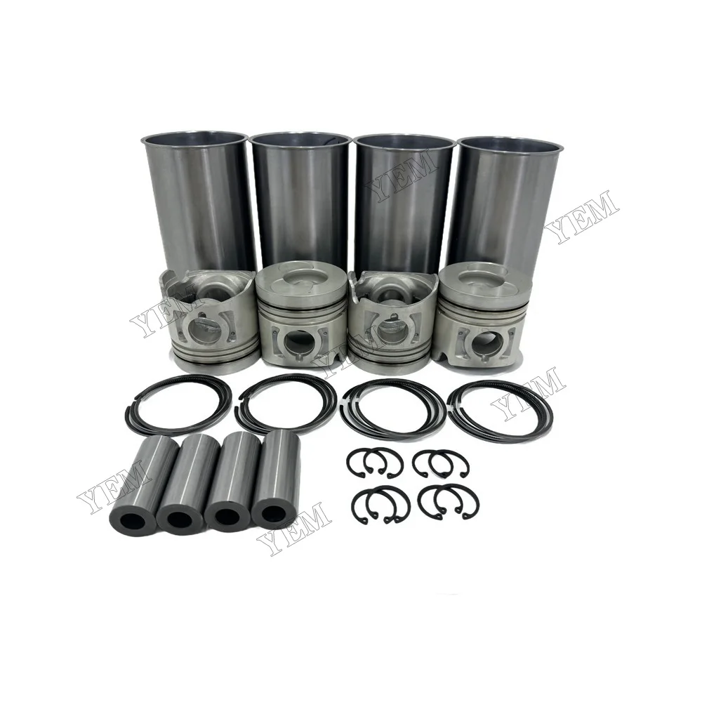 Cylinder Liner Kit Compatible for Isuzu 4JB1 Industrial Engine Parts 2