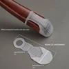 Transparent pullover style-clothes hanger anti-slip cover