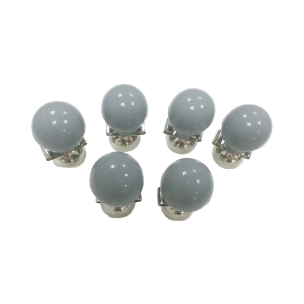 Pediatric EKG Cable Accessories 4.0mm Banana End  23mm Chest Electrodes 6pcs/set Suction Ball ECG Electrode