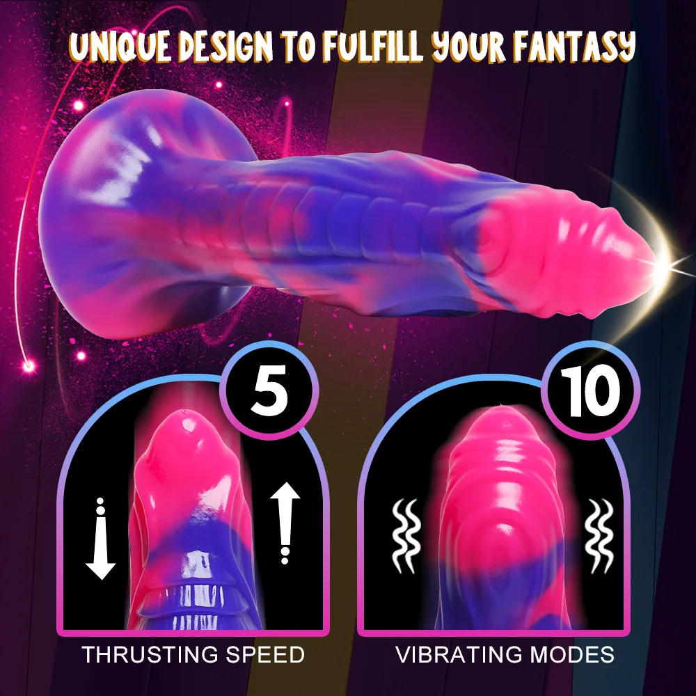 5 inch thrusting dildo Amazon.com: Thrusting Dildo Vibrator Sex Toys main image 1