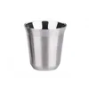 Silver small coffee cup 80ml