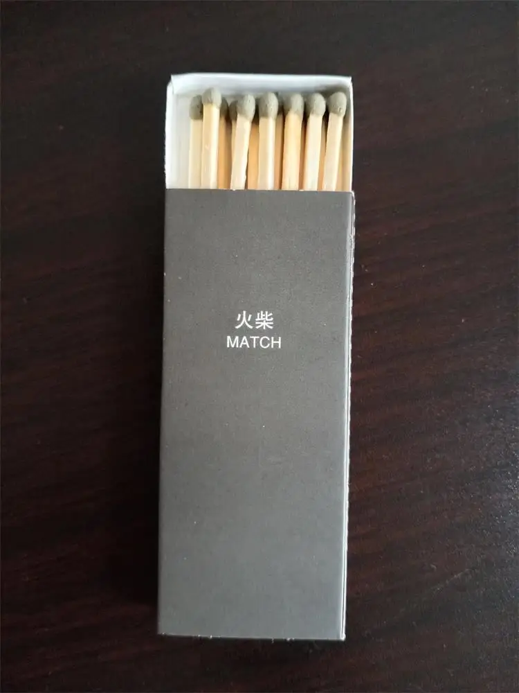 Long Wood Pack Box Cigar Matches Gentleman Way Of Lighting Cigars Buy