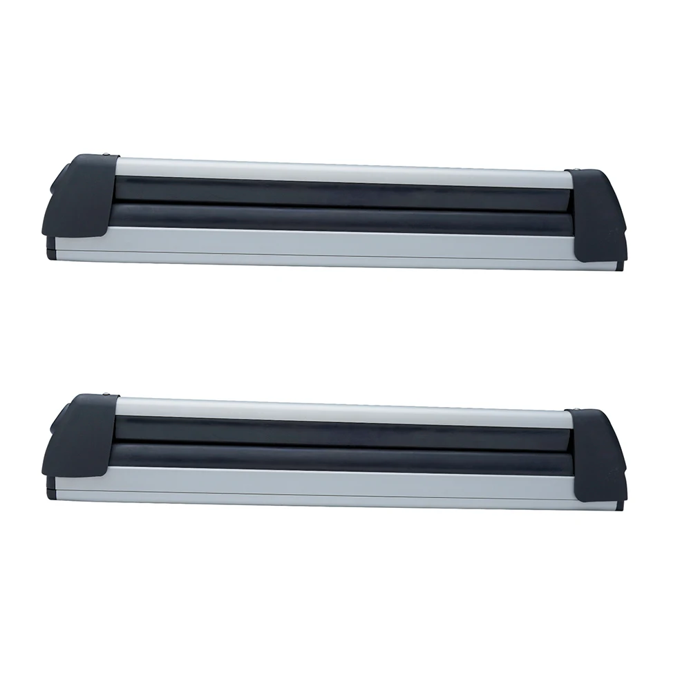 Ski Rack For Roof Rack,Aluminum Snowboard Rack With Key Locked Clamping