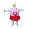 Strappy ballet inflatable suit