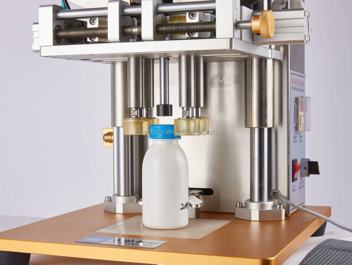 Semi Automatic Electric Plastic Glass Bottle Capping Machine