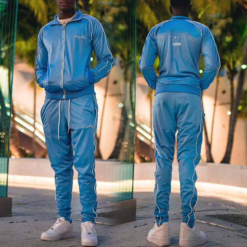 Summer Sweat Suit Set Unisex Mens Streetwear 2 Track Sweat Suit Private