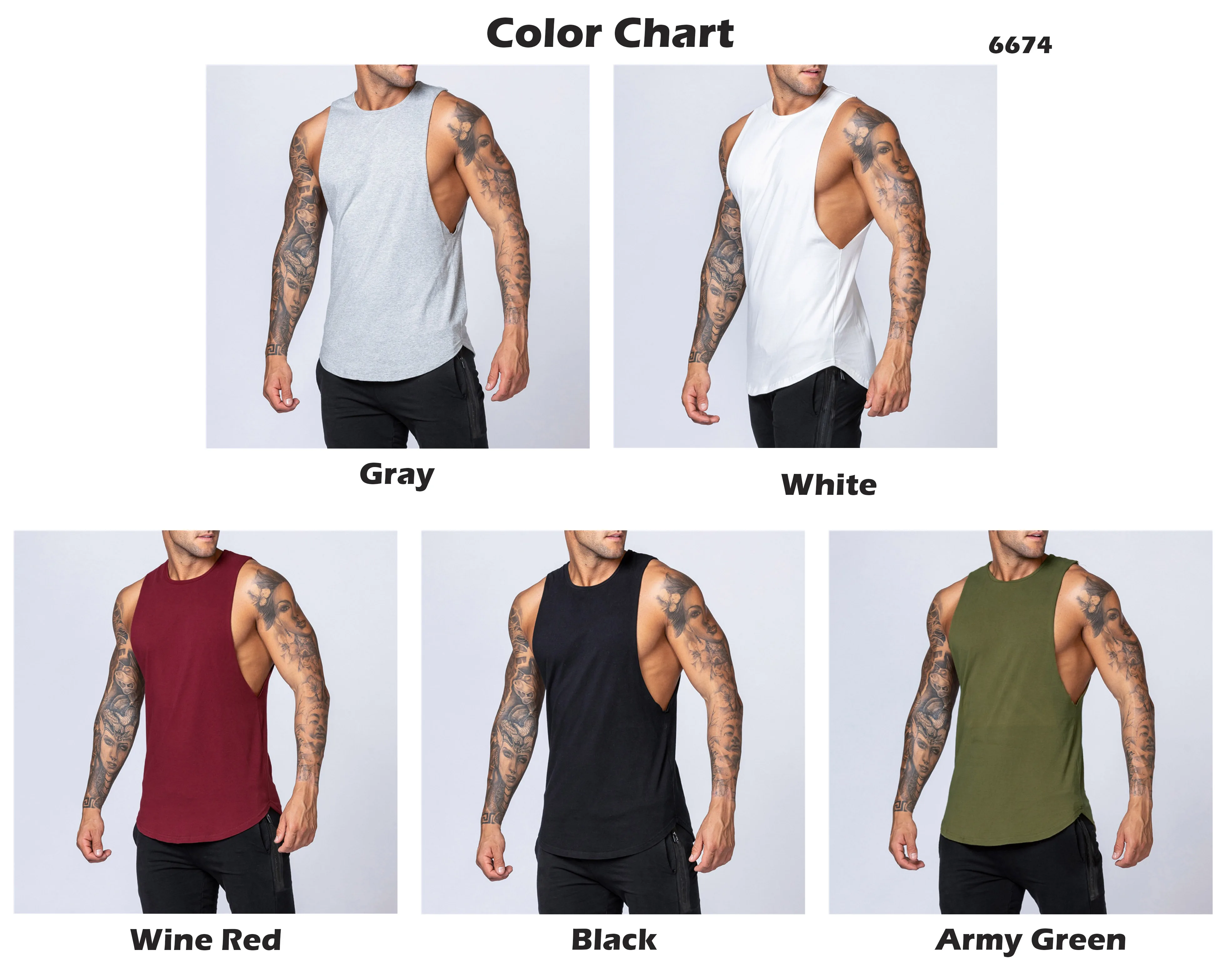 Chinese Supplier Cotton Sports Fitness Gym Tank Top Custom Men Fitness ...