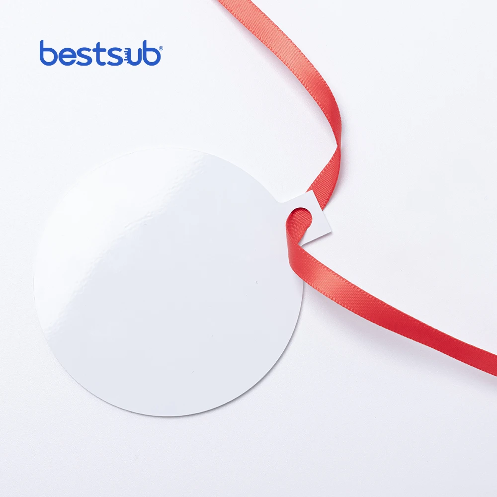BestSub Wholesale Sublimation Blanks 6.8*7.6cm Custom