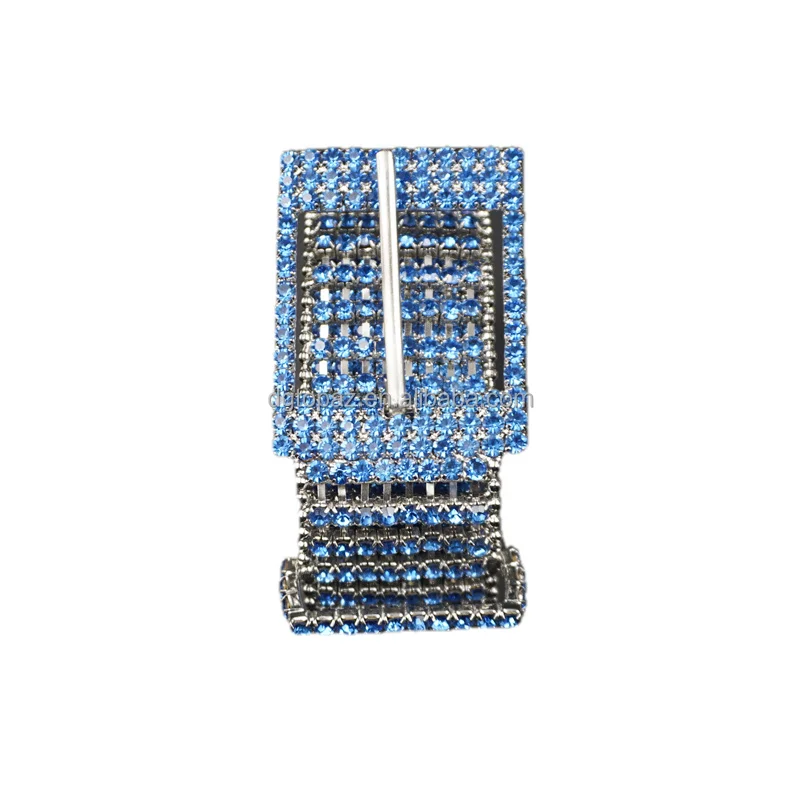 Ready design Silver color fancy crystal belt trim fashion style custom rhinestone women's belt