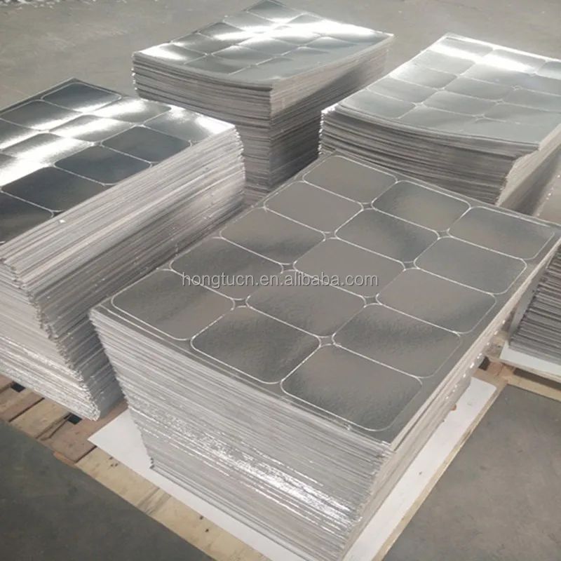 Golden and Silver Laminated Grey Back Board - Metallic Paperboard