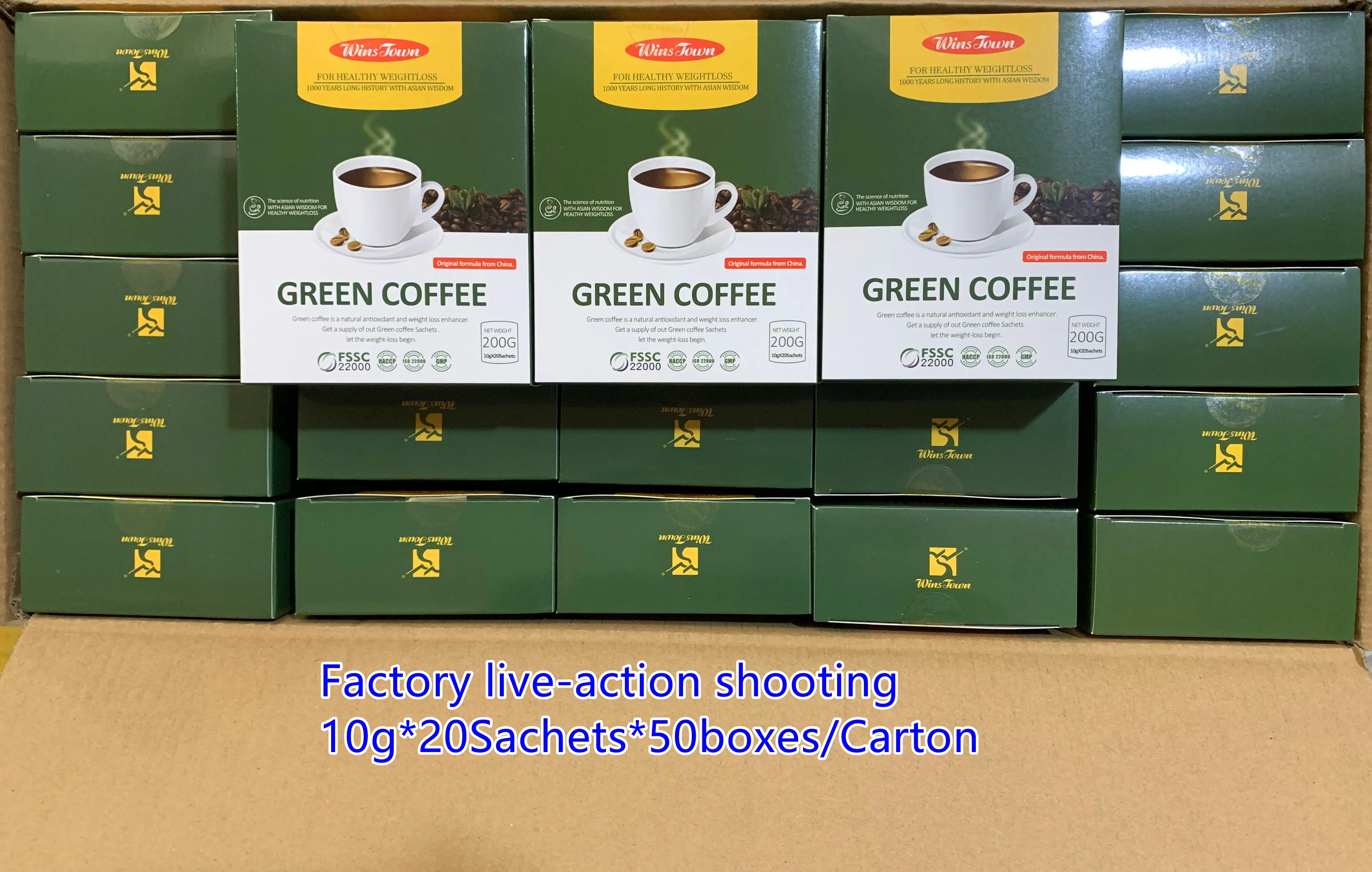 Wholesale Diet Coffee Winstown Best Weight Loss Slim Green Coffee With