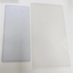 25 Stück Geldscheinhalter Transparent – PVC, 17,3 X 7,4 Cm, Zum Sammeln Von Banknoten & Mehr