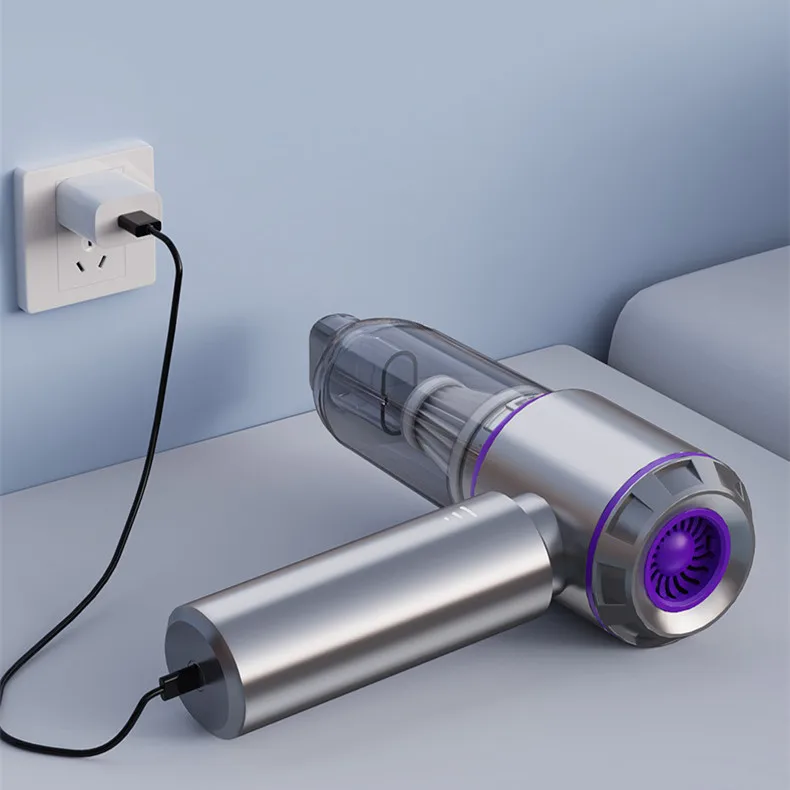 Новейший мини портативный очиститель клавиатуры аккумуляторная батарея беспроводной ручной пылесос с электрической воздуходувкой