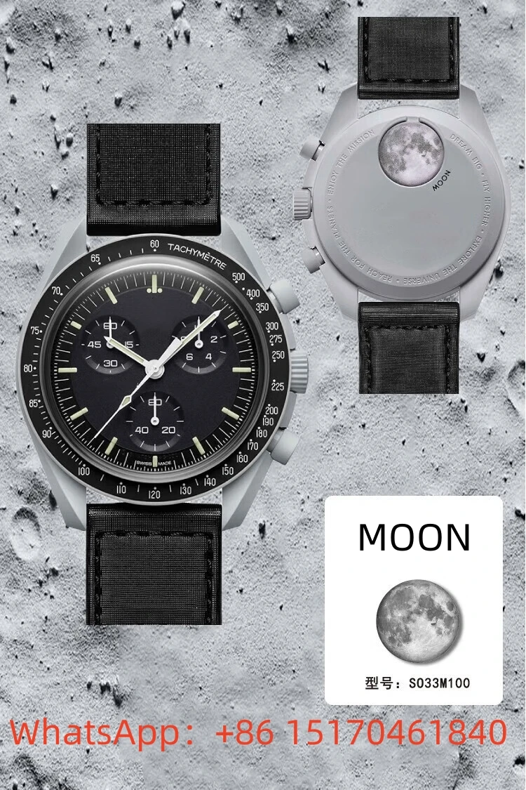 Top Quality Bioceramic 11 Colors Waterproof Chronograph Luxury Brand