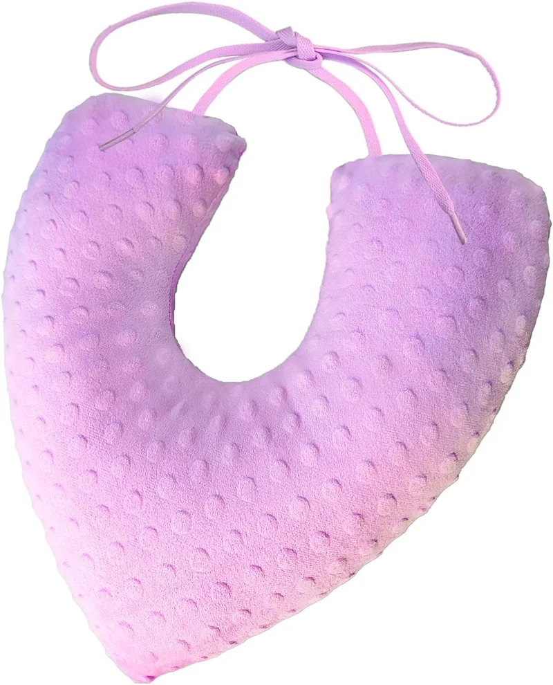 Oreiller Post-mastectomie – Coussin Confort Velours Pour Soutien Poitrine Et Protection En Voiture