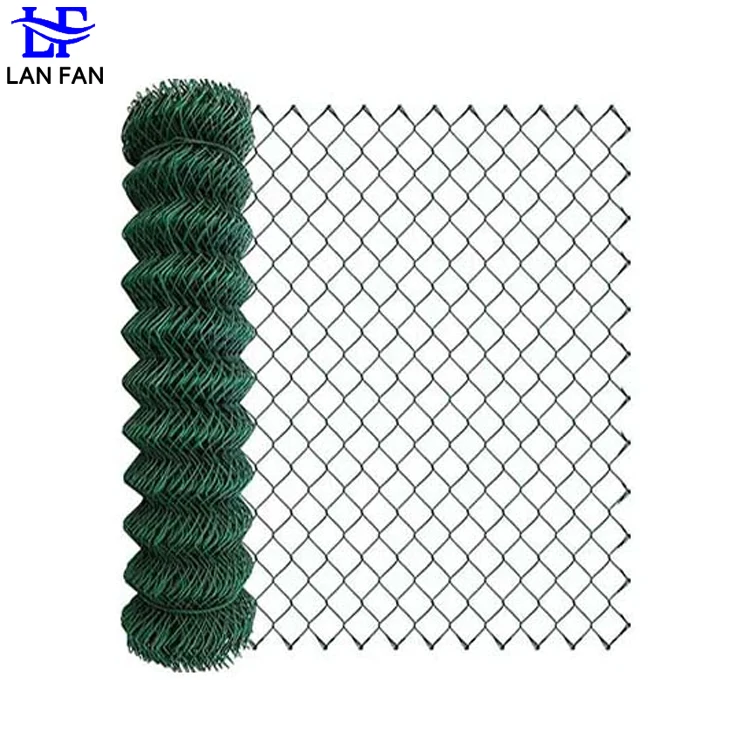 จุ่มร้อน 3ft Garden Chain Link ฟันดาบแผงรั้วตาข่ายลวดเหล็กลดราคา