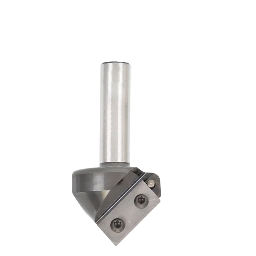 LIVTER Insert Milling Cutters Carbide Insert Groove Wood Cutters and V-Groove Router Bits