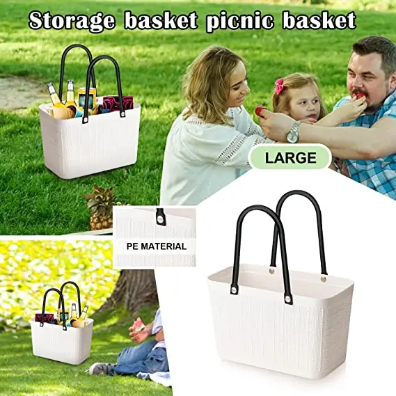 2023 Summer Eva Foam Beach Tote Bag Sand Proof Portable Travel Bag