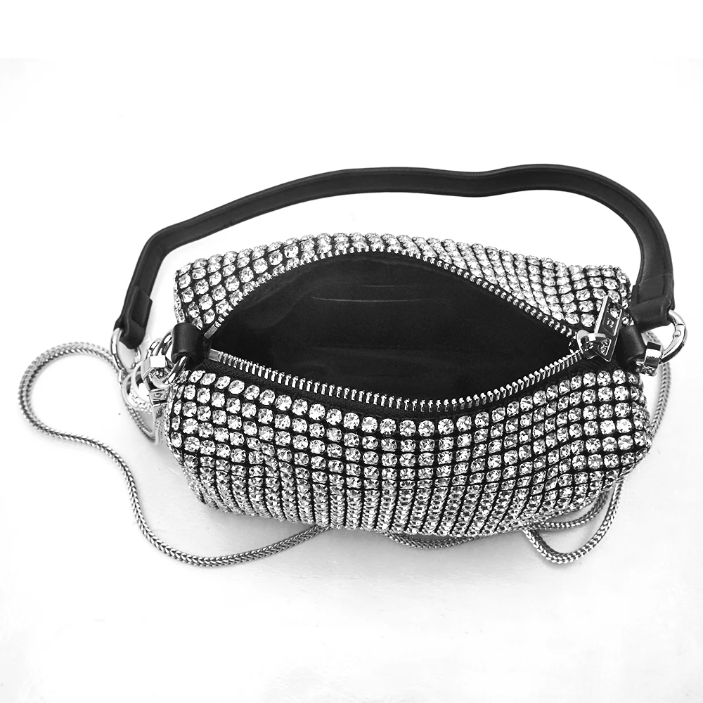 Girls Sparkling Crossbody Bag Wedding Party Club Purses Handbags Bling ...