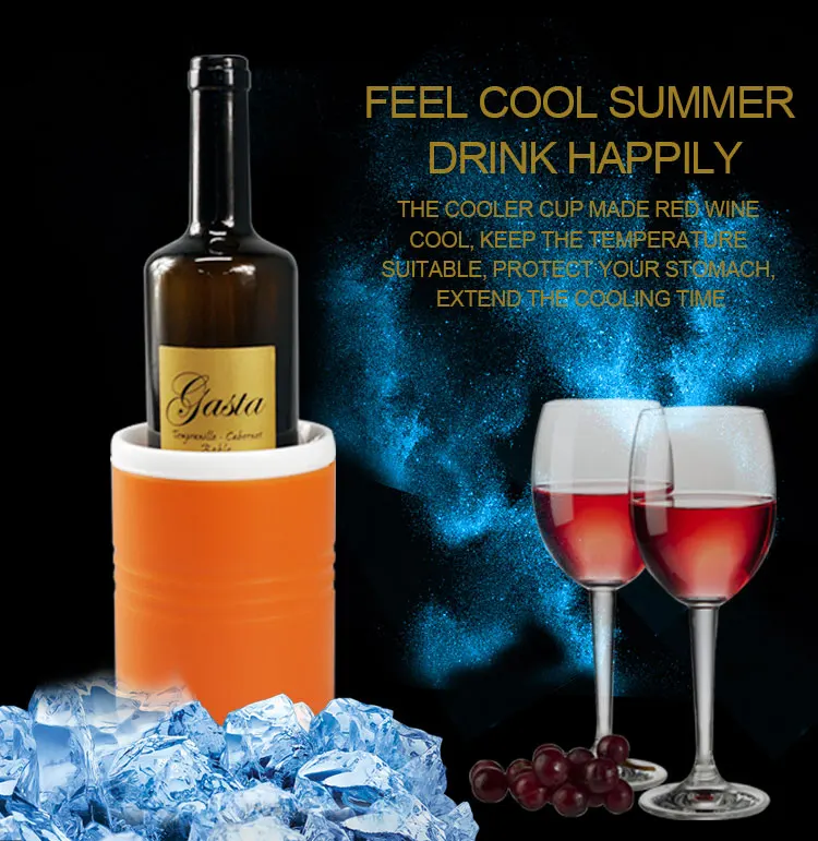 Electric Wine Aerator Dispenser with Cooling Cup to Keep the Wine Cool at High Efficiency and Low Coast for Party and Home supplier