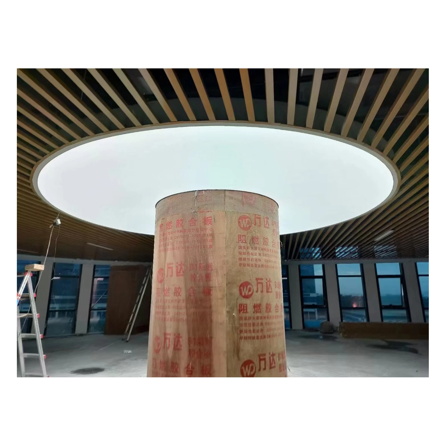 60CM Rectangle Illuminated Frameless LED Ceiling Light Box Suspended Tension Fabric Graphic Electronic Sign