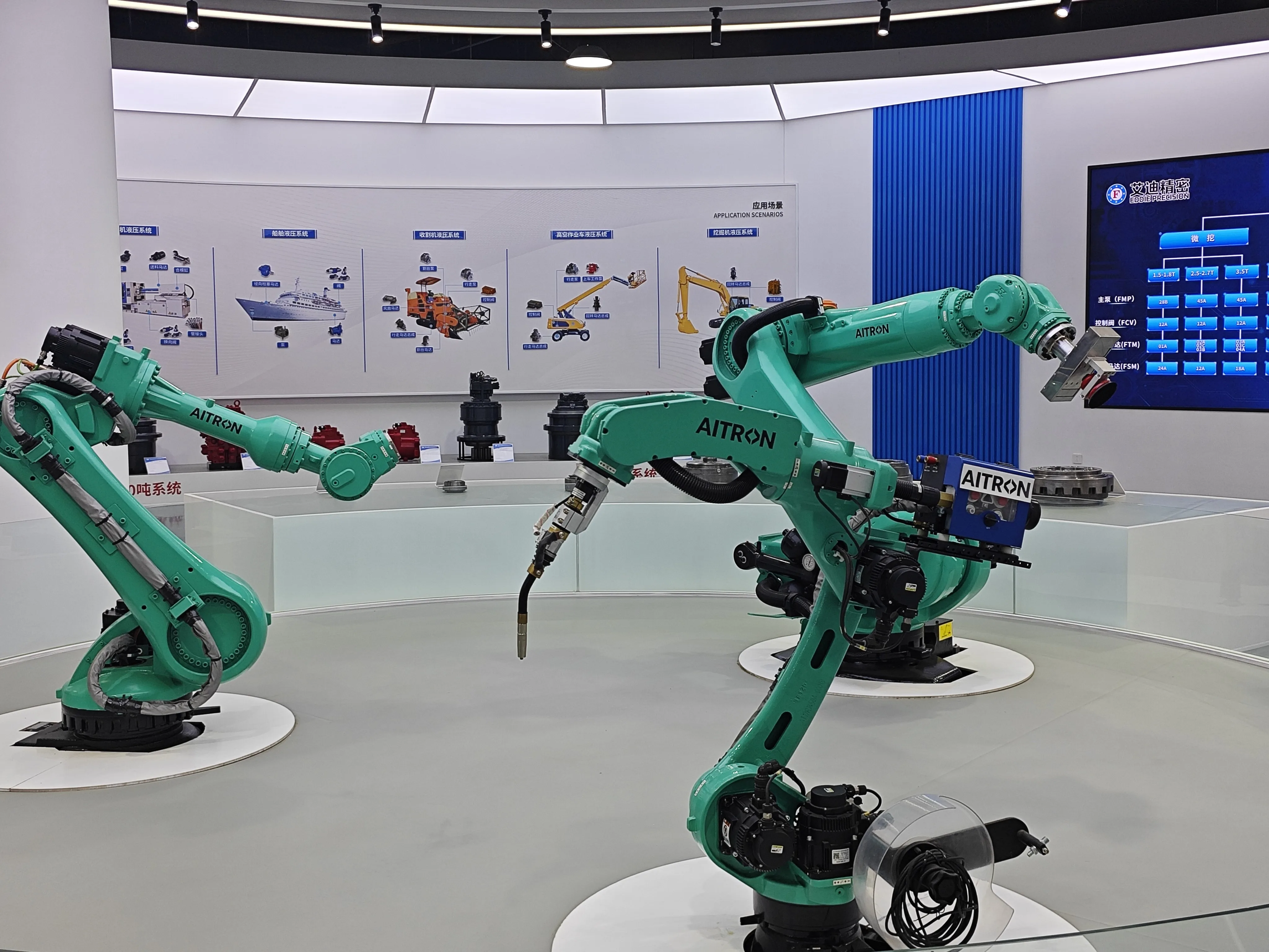 AT360R2655A EDDIE Robot Arm 360kg Articulated Industrial Robot