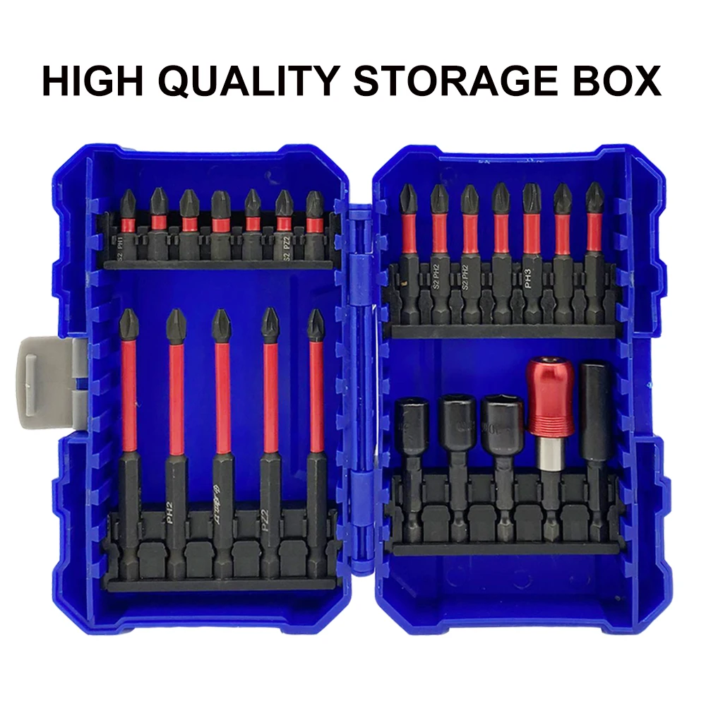 High Quality 24pcs Multi Bit Screwdriver Impact Bits Set
