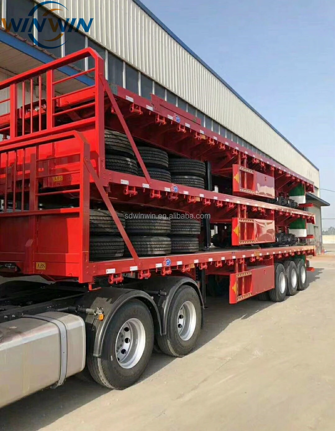 3 axle 40ft container trailers for sale semi trailer 20ft 45ft