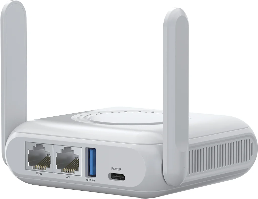 Customized WiFi 6 Router OpenWrt AX3000 Wireless Travel Router Mini Size Portable Wifi Router for Travel