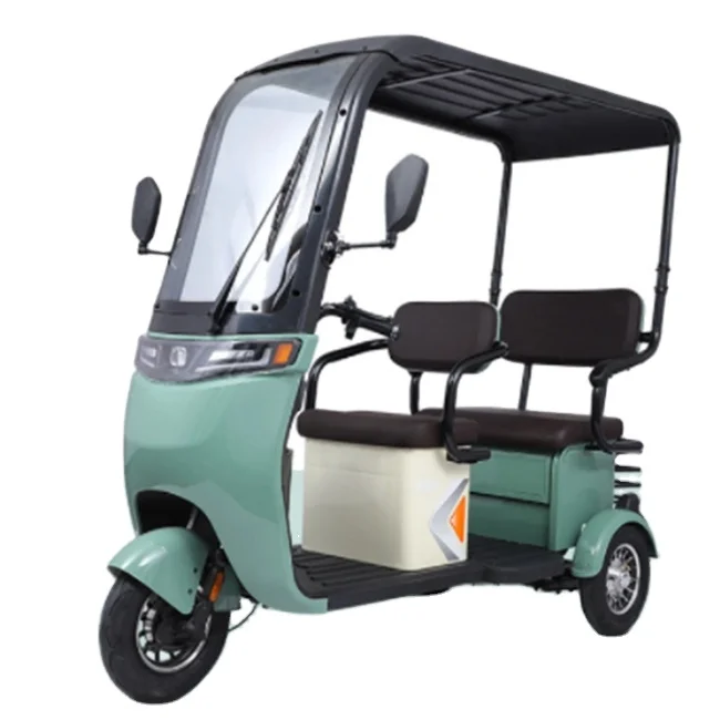 Open Type Tuk Tuk for Sale Solar E-rickshaw Passenger Transportation Electric Tricycle in Pakistan Bajaj Auto 3 Wheel Taxi Price