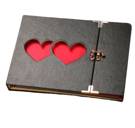 Рекламный DIY Фотоальбом для скрапбукинга сток и печать