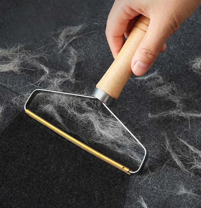 china hot selling wooden metal clothing shaver shave wool implement portable lint remover