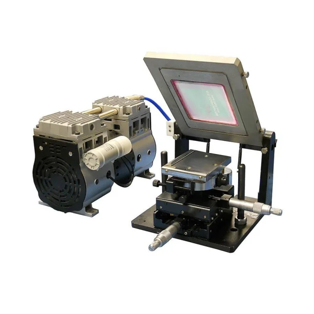 Compact Precision Screen Printing Film Coater with Vacuum Chuck & Pump for Film & Circuit Coating