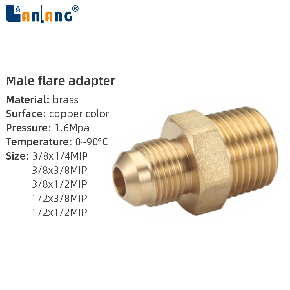 Lanlang Brass Pipe Plug Male Thread Hex Internal Head Socket Fitting ...