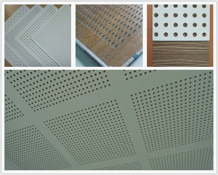 Automatic Gypsum Board Perforated Machinery Gypsum Ceiling Tile Gypsum Board Punching Machine Drilling Machine