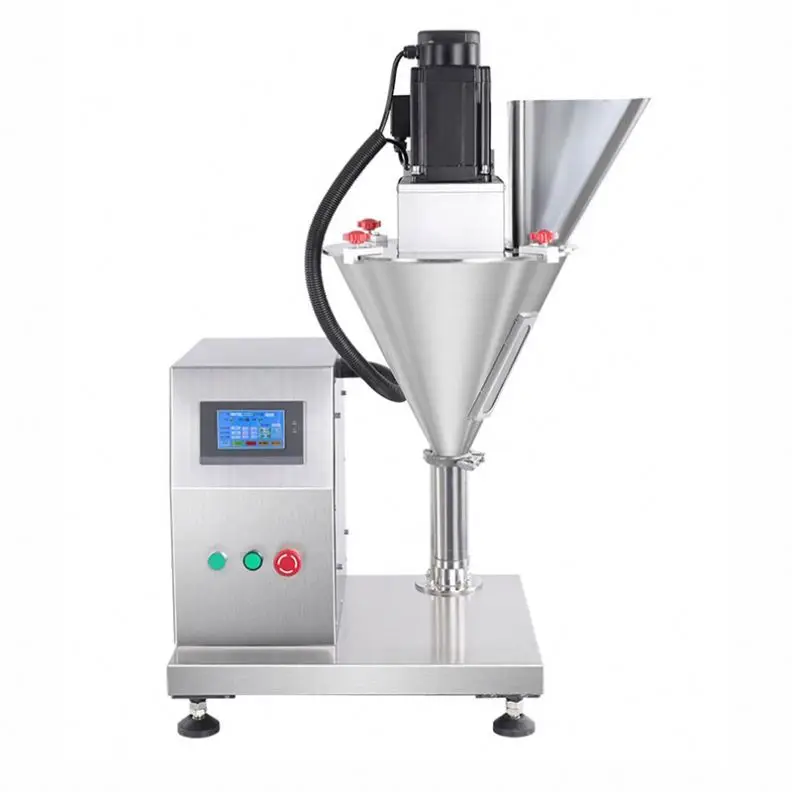 TEBAK Automatic Can Dry Powder Weighing Filling Packaging Washing Powder Direct Powder Automatic Weighing Screw Filling Machine