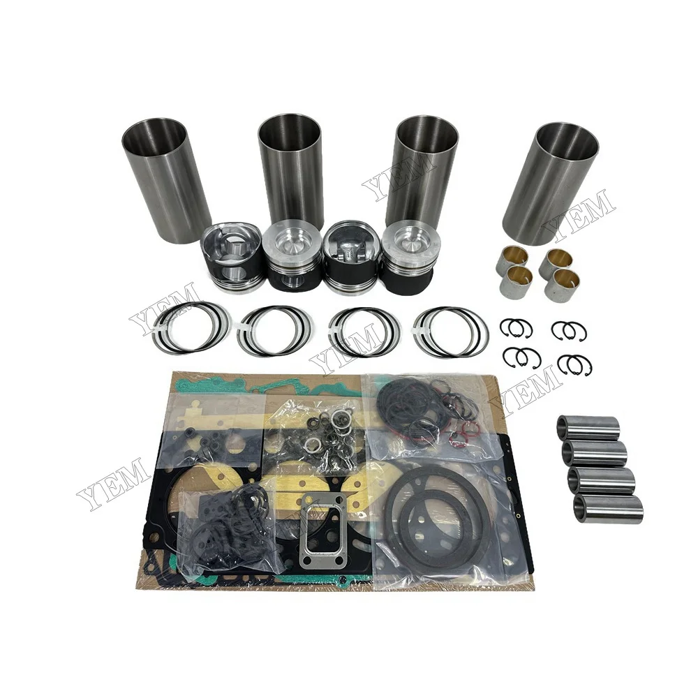 For Volvo D4D Overhaul Kit With Gasket Sets Standard Size Engine Parts 2
