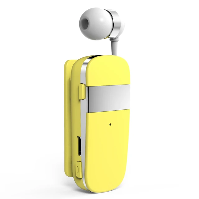 GlobalCrown K53 Mini Call Remind Vibration Sports Clip Driver Wireless Bluetooth Headset