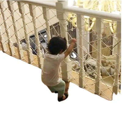 Ladder Safety Net Stair Safety Net for Kids Animals Stair Railing Safety Net