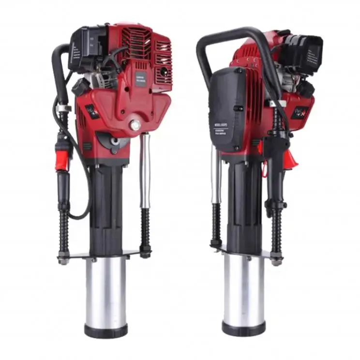 Powerful Petrol Piling Driver Handheld Gasoline Power Post Driver