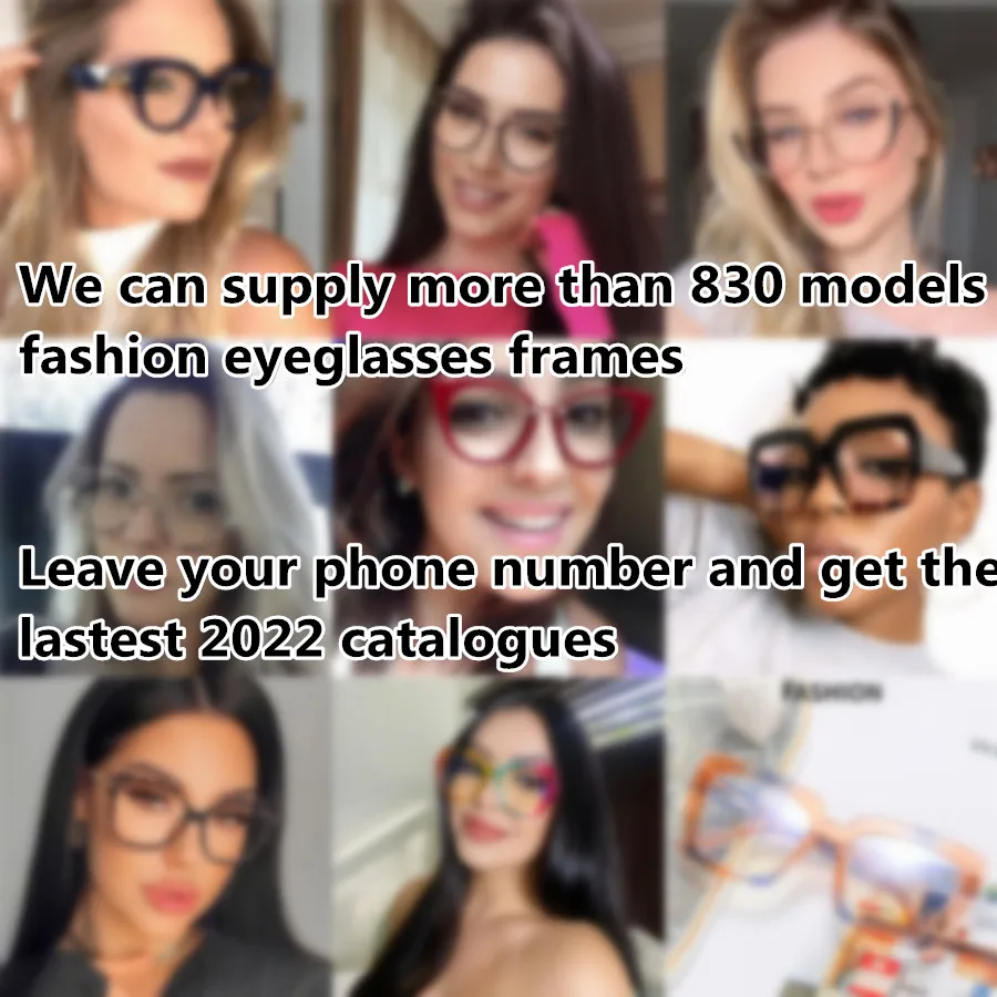 2022 Bicolourable Metal Spring Hinge Cateye Girls Eye Wear Eyeglasses Frames Gafas De Luz Azul Anteojos Mens Glasses