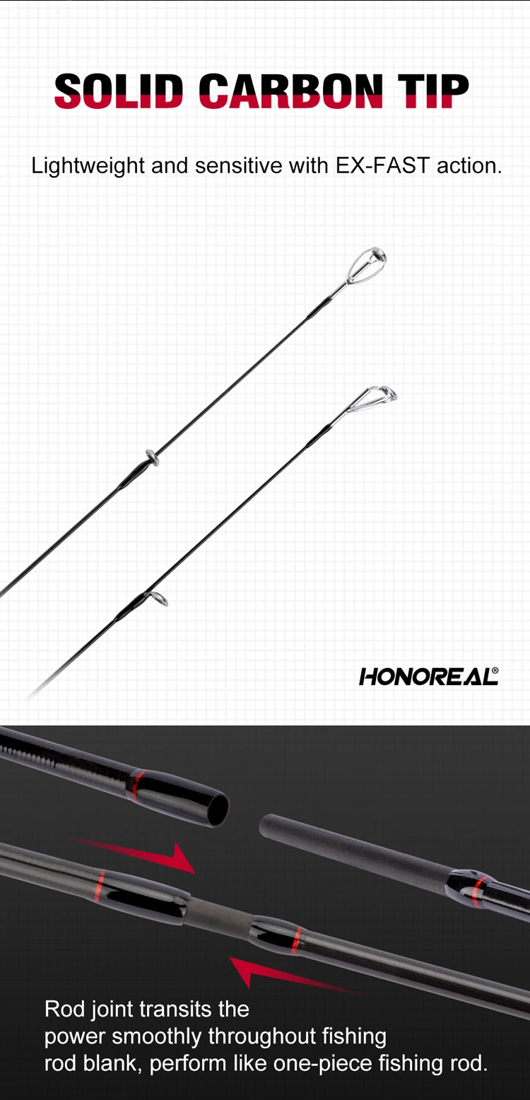 HONOREAL Spinning Rod 24T carbon fiber