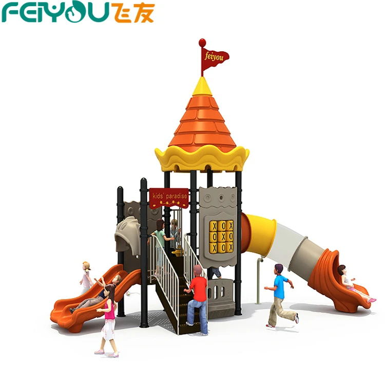 China Factory Plastic Equipment Commercial Preschool Outdoor Children Playground